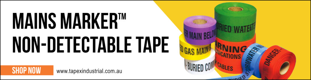 Mains Marker Non-Detectable Tape card