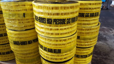 Underground Warning Mesh - Gas